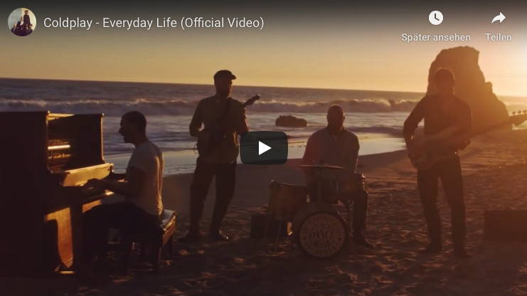 „Everyday Life“ – neues Video von Coldplay