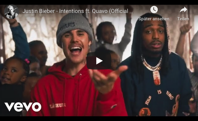 Justin Bieber: „Intentions“ – Video mit Message