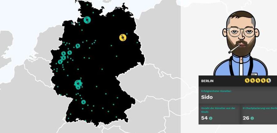 Hiphop-Hochburgen in Deutschland